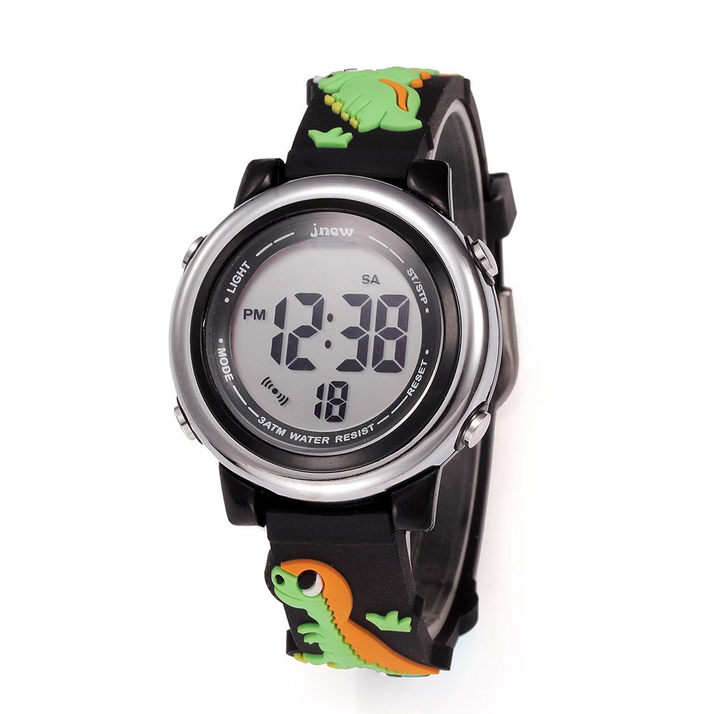 Kinderuhr Bestes Geschenk für Kinder 3-11 Jahre Dinosa 3D Cartoon Wasserdicht Geburtstagsgeschenk Kinder Armbanduhr