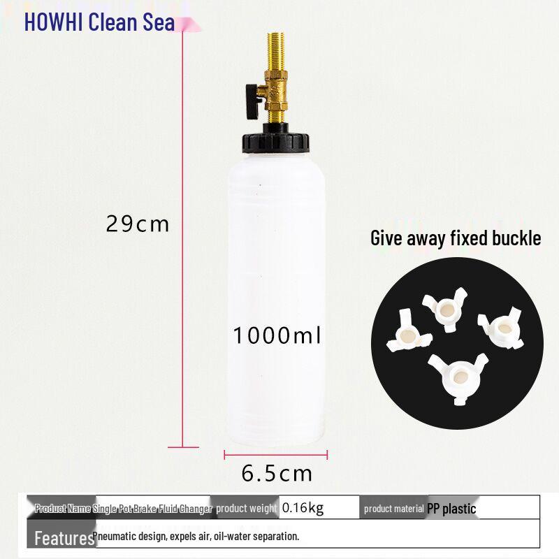 Pneumatic Brake Fluid Replacement Tool & Replenisher Pump