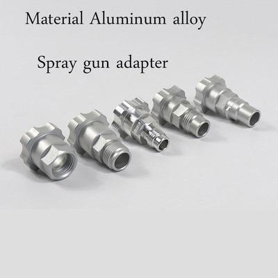 Aluminum Alloy Adapter for DeVilbiss, SATA, Walcom, Iwata Spray Guns