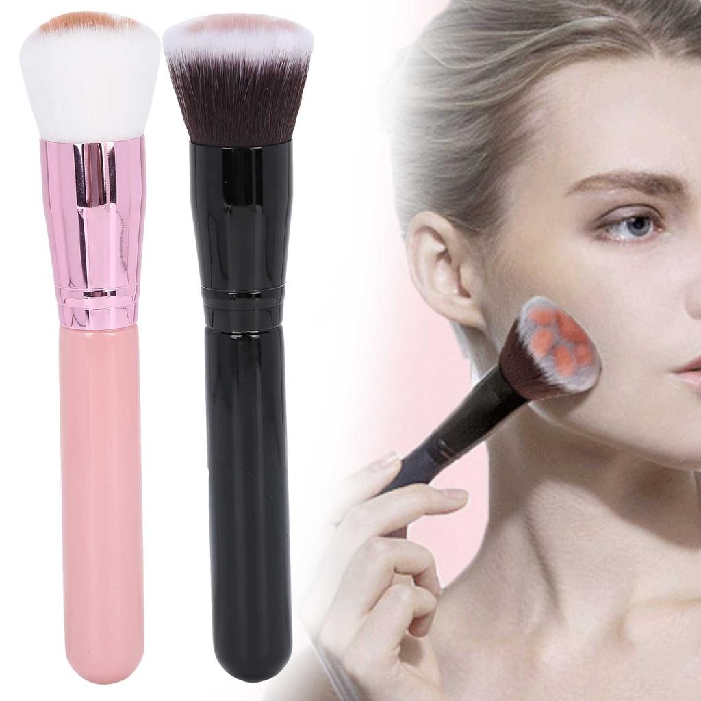 2pcs Makeup Brush Soft Hair Foundation Contour Powder Cat Claw Brush Buffing Makeup Tool