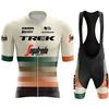 Maglia da Ciclismo a Manica Corta Traspirante ad Asciugatura Rapida per Uomo Donna, Abbigliamento per Bici da Strada e Mountain Bike con Salopette