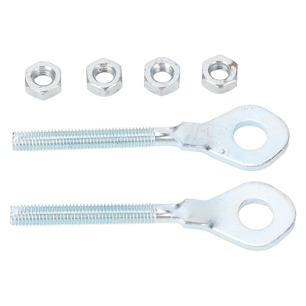 2PCS Chain Adjuster Stainless Steel Rustproof Long Lifespan for ATV 50 70 90 110 125 250cc Dirt Bike