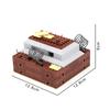 Small Particle Assembled Building Block Trench Fortress Bunker Military Battlefield Scene Ornament Decorative Toy