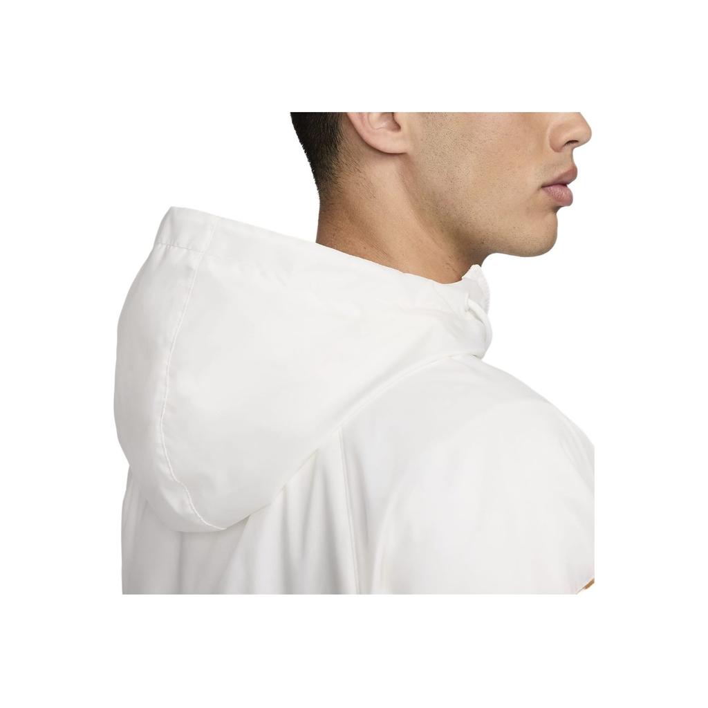 Nike Chaqueta deportiva cómoda con capucha para hombre con bloques de color y logo Windrunner bordado DA0002-224