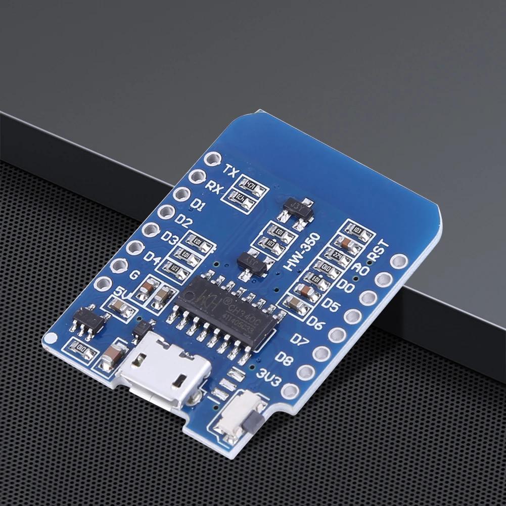 50-1PCS ESP8266 ESP-12F ESP-12 Type-C USB Wemos D1 Mini Wifi Development Board D1 Mini Nodemcu Lua Iot Board 3.3V Met Pins