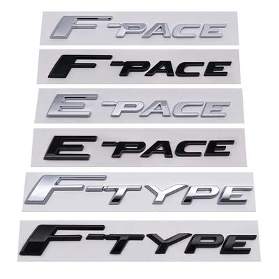 ABS Bil Baglucka Hela Karossen Märke Klistermärke för F-PACE E-PACE F-TYPE XJS XJ8 XF X260 XE XEL XFL Bakre Emblem Dekal Tillbehör