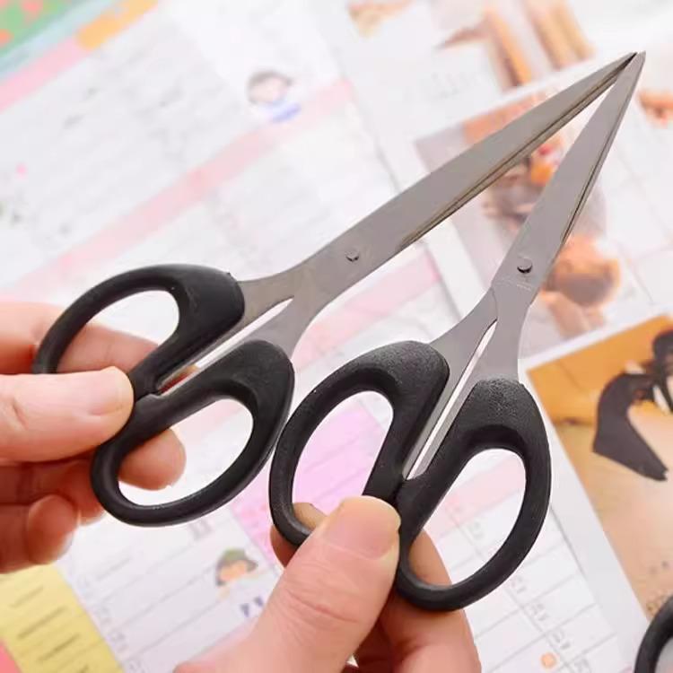 Portable Stainless Steel Office & DIY Scissors: Small, Durable Paper-Cutting Knife for Students & Home Use