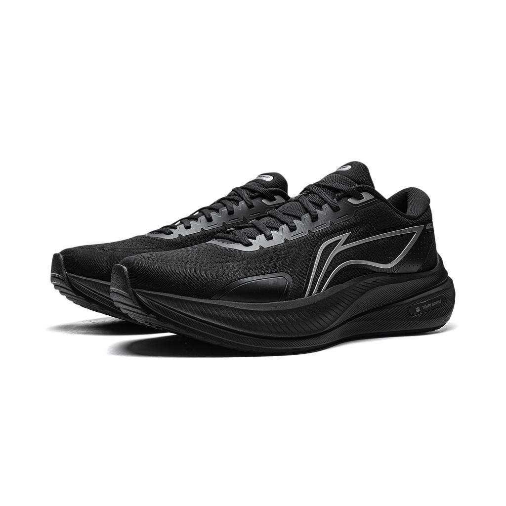 Chaussures de course basses Li Ning Yueying 5 Amorti, Résistantes à l'usure Homme Noir ARHW003-17