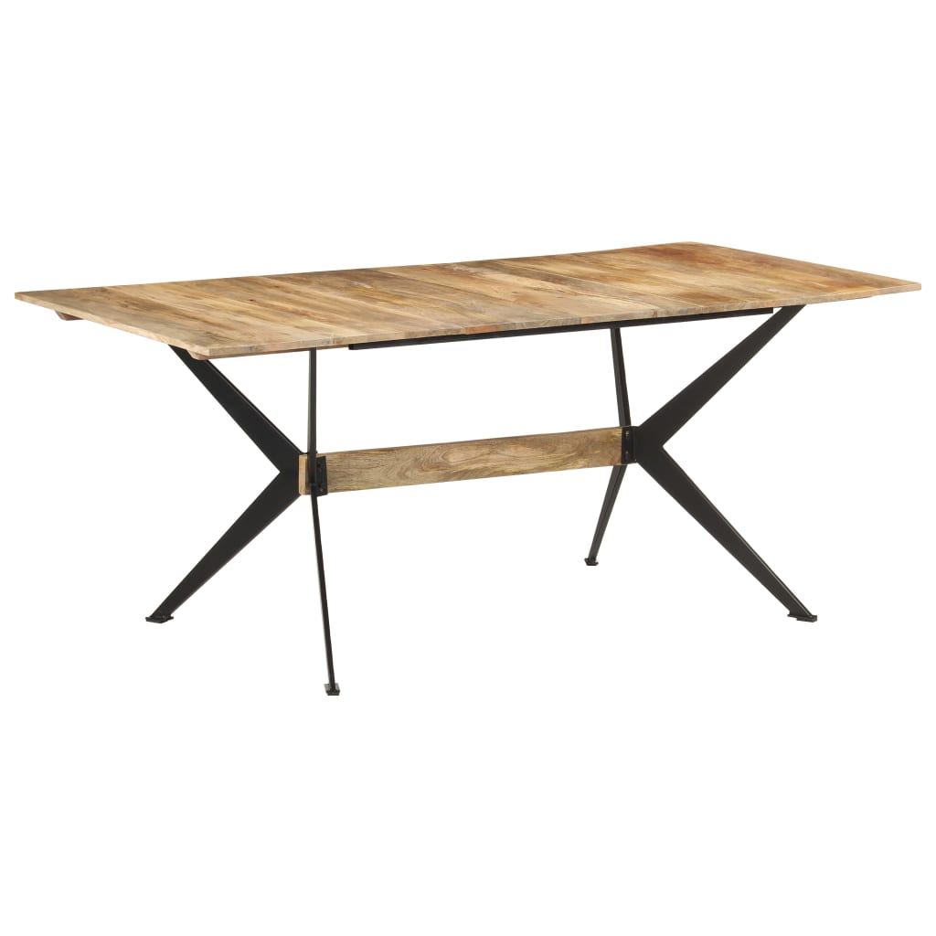 Dining Table 180 x 90 x 76 cm Solid Mango Wood