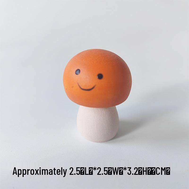 Hand-Carved Wooden Mushroom Decor for Home & Office