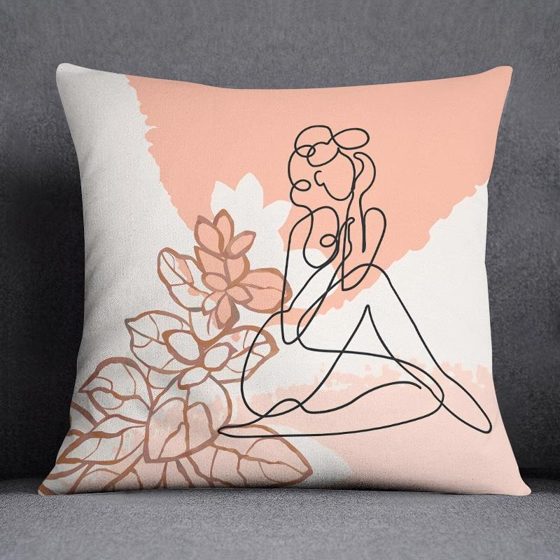 Polyester Pillowcase  Gift Home Office Decor  Bedroom Sofa Car Cushion Cover
