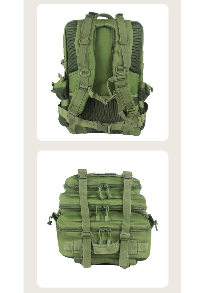 Tactical Camouflage Oxford Cloth Backpack - Large Capacity for Outdoor and Training
