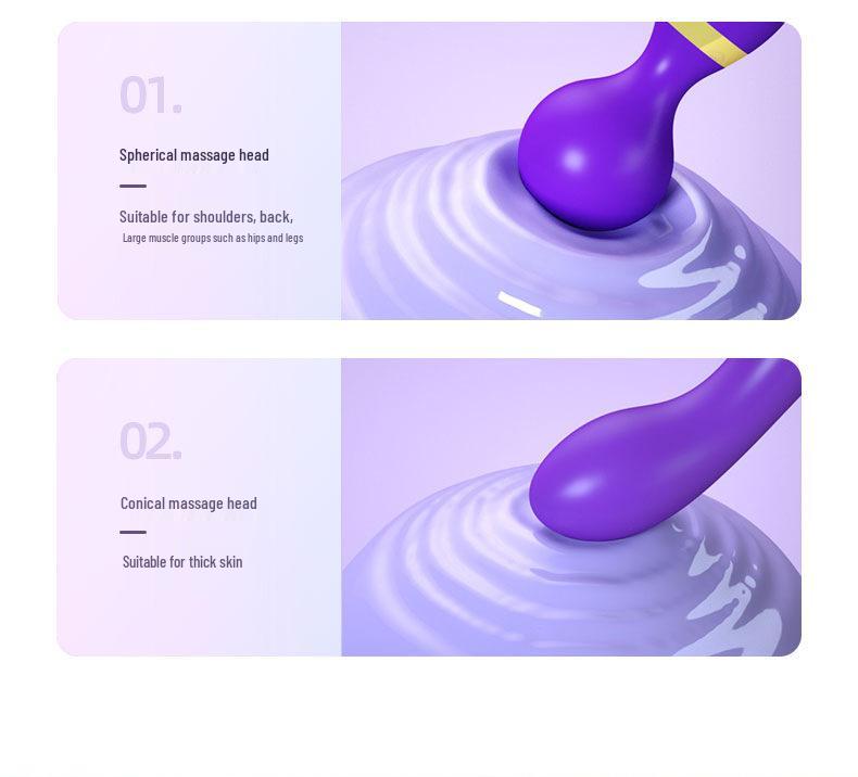 Women's Dual-Head Vibrating G-Spot Massager - Silent, Ten-Frequency
