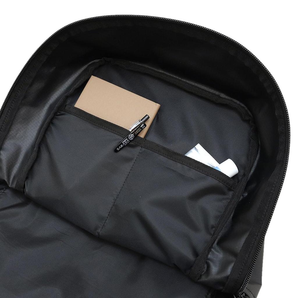 MICHAEL LINNELL'S Backpack Daypack Square B4 23L A.R.M.S. Men's and Women's MLAC-35 (Black)