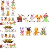 9 Stück Digimon Adventure Figuren PVC Spielzeug Weihnachtsgeschenke Kuchendekorationen Sammlerstück