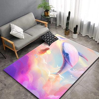 Whales and Girls Carpets for Living room,Yoga Mat,kitchen Accessories,bathroom accessories,Children's Room Decor,bathroom Mat