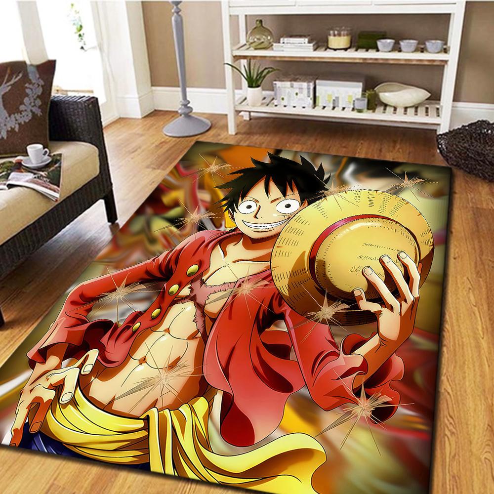 Luffy D Home Decor Carpet, Bedroom Floor Rug, Digital Printing Movie Mat, Large Size Play Mat -HYQ22