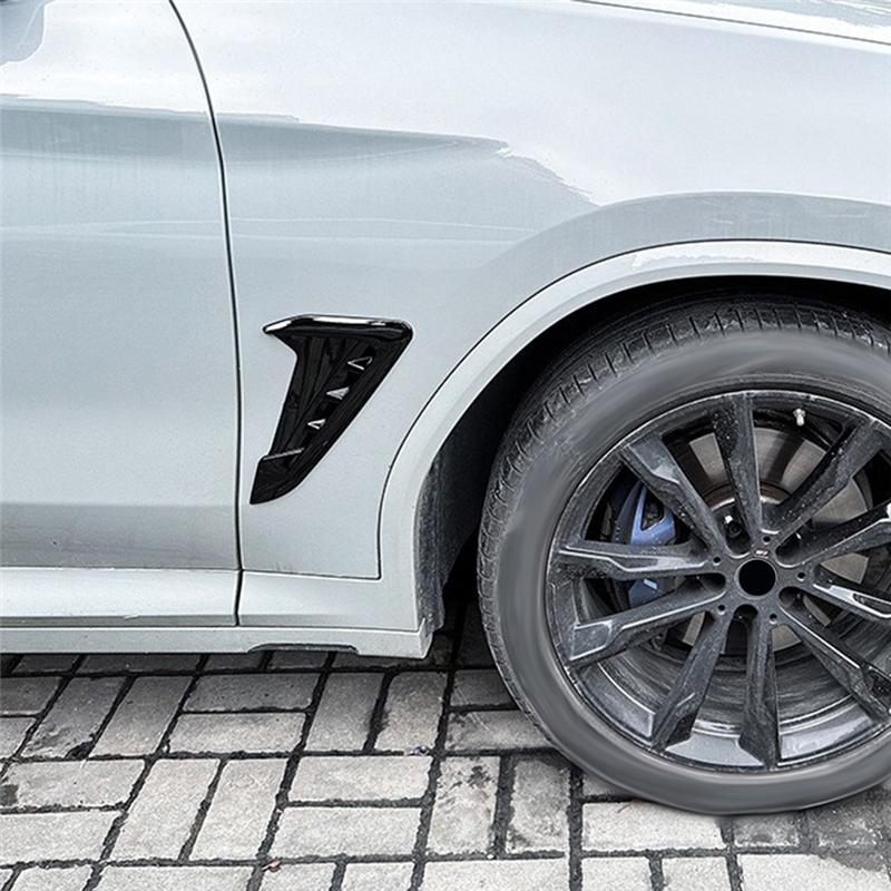 Car Front Side Fender Air Outlet Cover Trim For BMW X3 G01 X4 G02 2018+ Car Styling Vent Fender