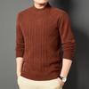 Firstview Men's Winter 98% Wool Round Neck Sweater FV25D1990