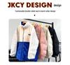 Men's Winter Double-Sided Cotton Jacket with Lambswool Lining - Unisex Warm Coat