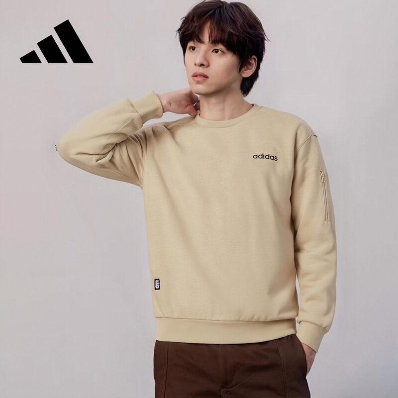 Adidas Men's Pullover Round Neck Sweatshirt