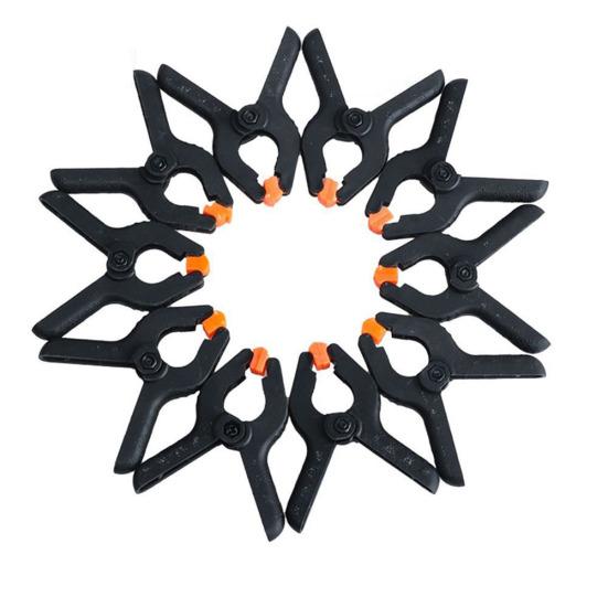 2 Inch Spring Clamps Heavy Duty Plastic Clip DIY Woodworking Tools Toggle Grip