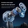High-Speed Portable Turbo Handheld Misting Fan with Semiconductors for Office Foldable Mini Ice Cooling Fan with Strong Wind Fan