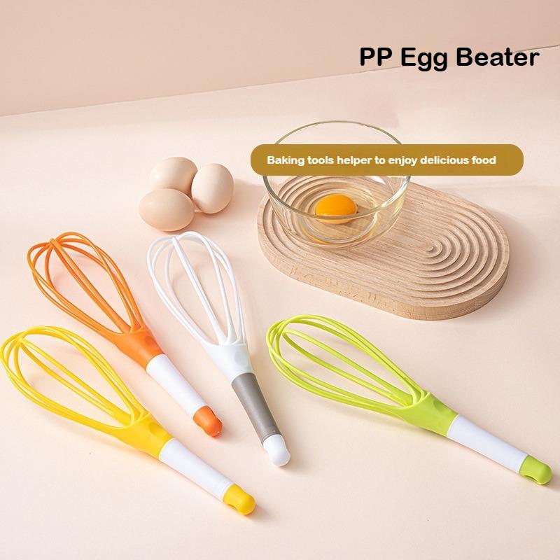 1pcs Egg Beater Rotated Egg Mixer Baking Cooking Egg Tools Foamer Whisk Cook Manual Cream Blender Kitchen Tools Accessories