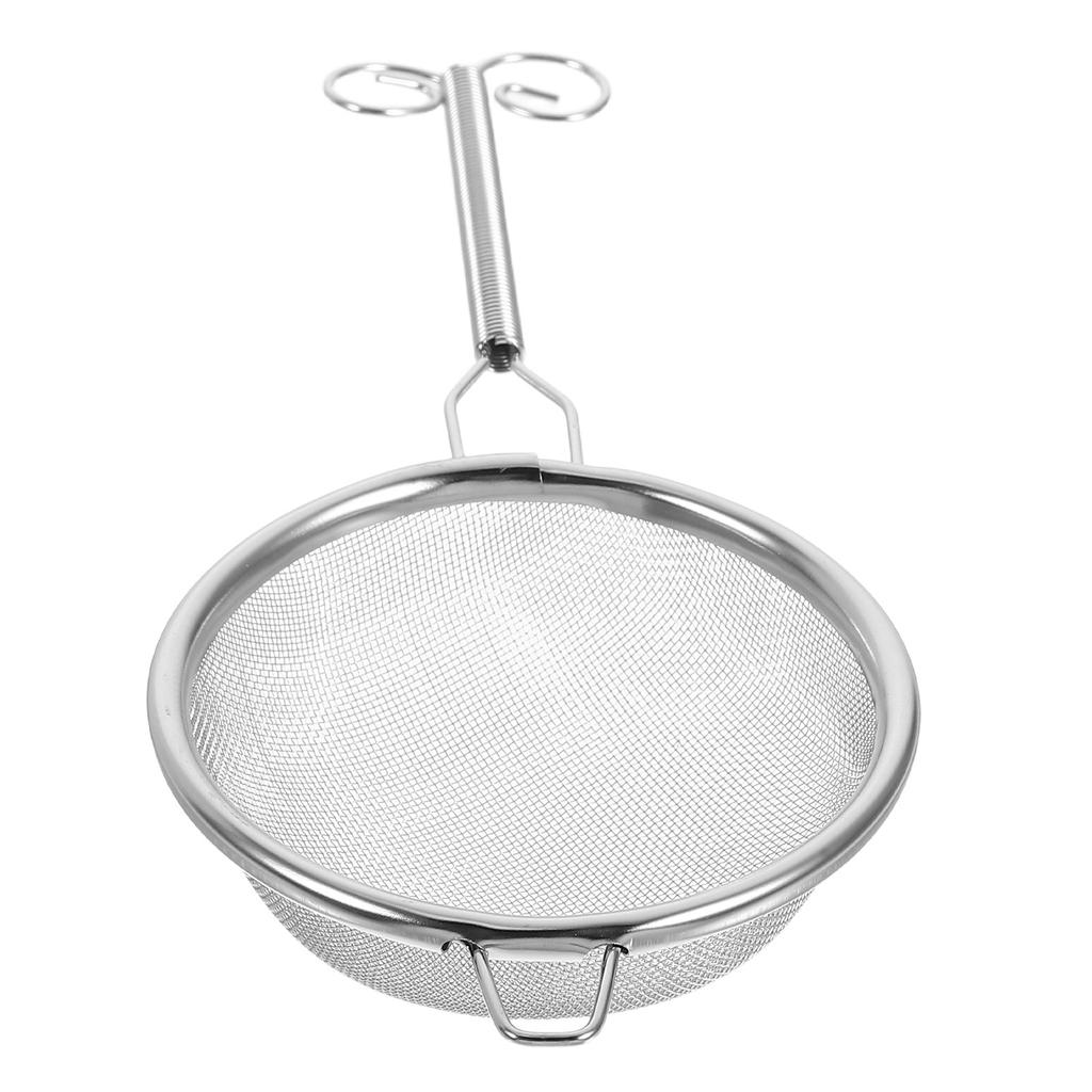 Leaf Cleaning Spoon Loose Tea Filter Coffee Stainless Steel Drink Strainer Long-handled Strainers Fine Mesh