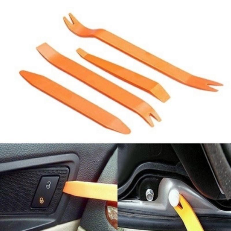 Lover Beauty 4pcs Car Radio Door Body Clip Panel Trim Dash Audio Plastic Removal Pry Tool Kit