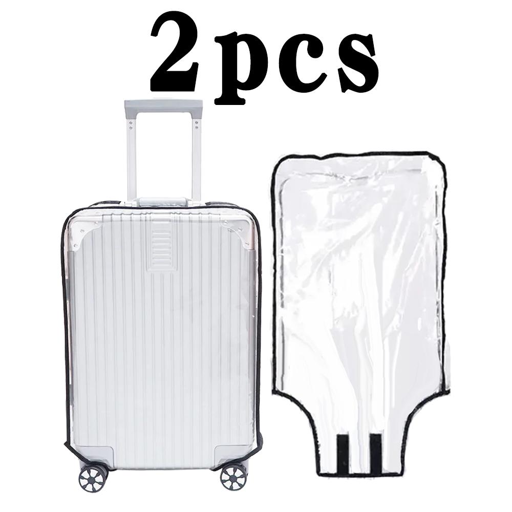 New Full Transparent Luggage Protector Cover Waterproof Dustproof Durable Suitcase Cover Protector Travel Accessories PVC Case