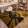 Borussia Dortmund Print Rug, Washable Floor Carpet, For Entryway Dorm Laundry Room Office Study, Home Decor Birthday Christmas Gift