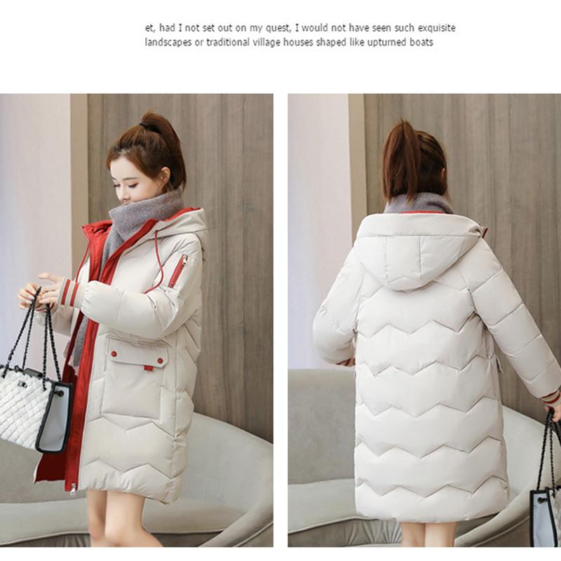 Cheap Down Jackets Female Winter Coat Women's Parkas Hooded Warm Winter Jacket Coat Cotton