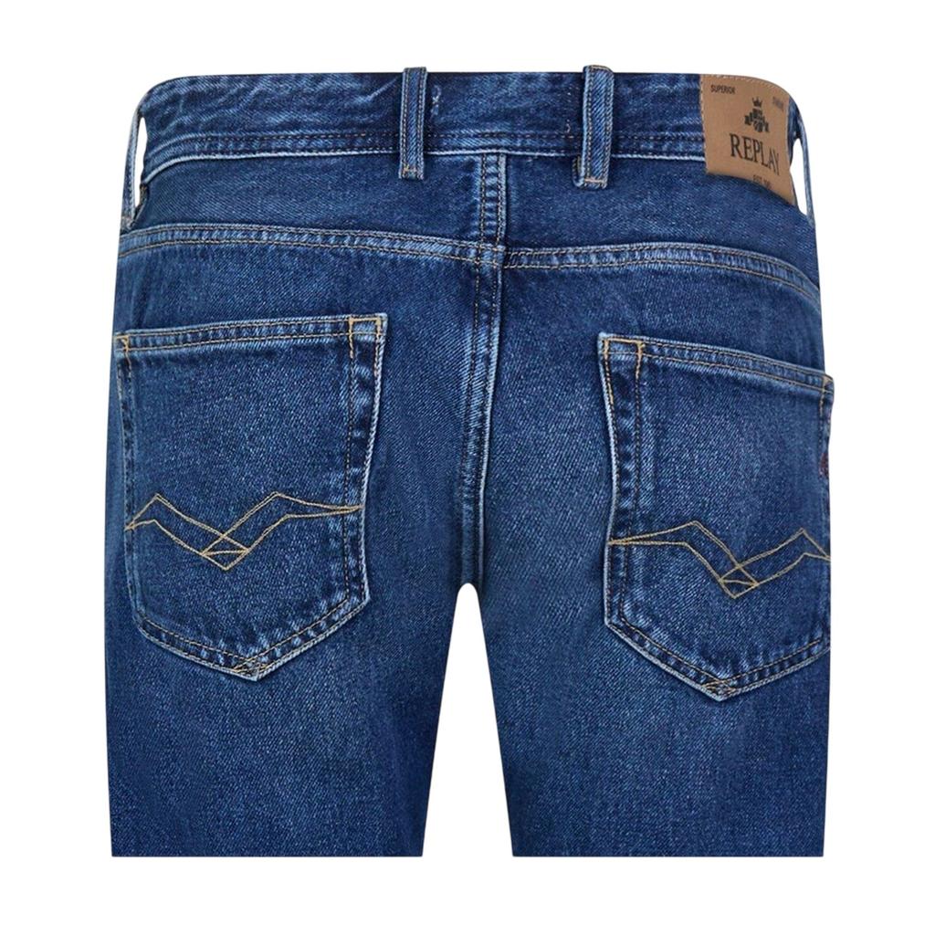 Replay Mens 5 Pockets Regular Jeans