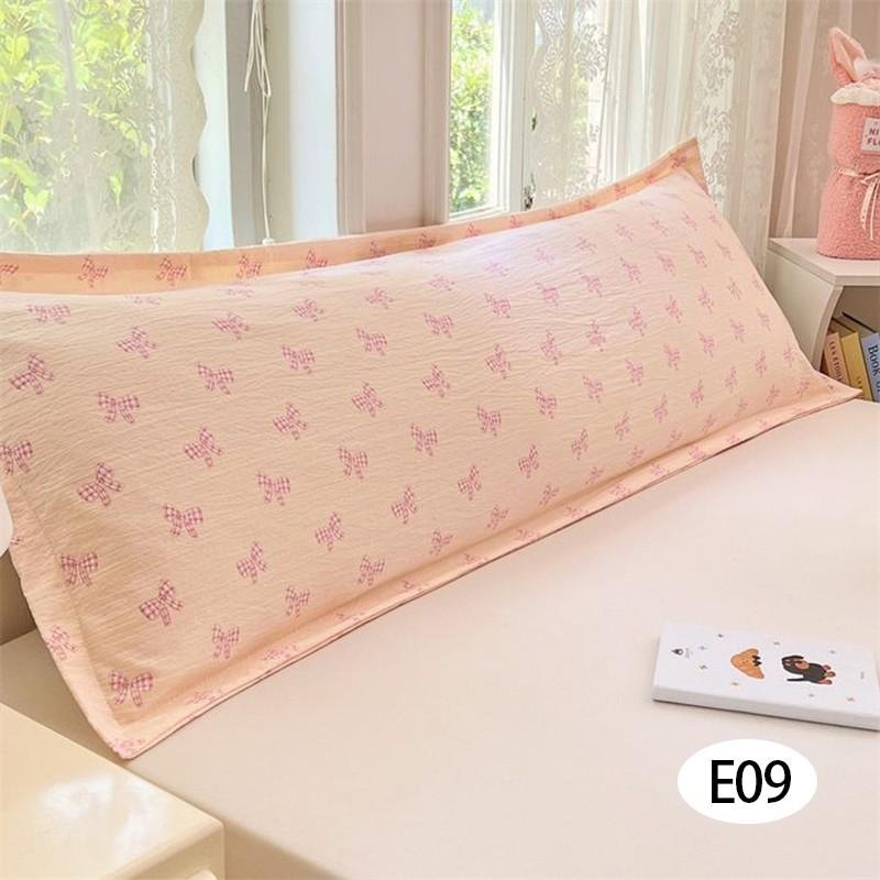 1PC 48x74/120/150/180cm Cotton Floral Body Pillowcase Rectangle Long Pillowcase Home Pillow Slip Bed Home Decoration