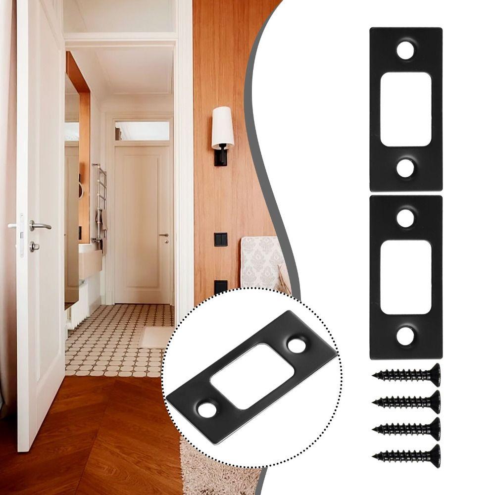 Universal Standard Door Strike Shim Plates Door Reinforcement Backplate  Residential Use