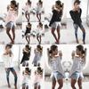 Premium Quality Mode Femmes Long Sleeve Tops For Casual Cotton T Shirts