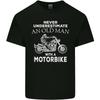 Biker Old Unisex Motorbike Motorcycle Funny Unisexs Light Cotton Tshirt