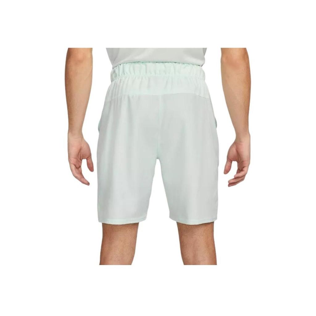 Nike Court Dri-Fit Victory Solid Color Logo Elastic Waist Straight Loose Shorts Men Bottoms Light-Green CV2545-394