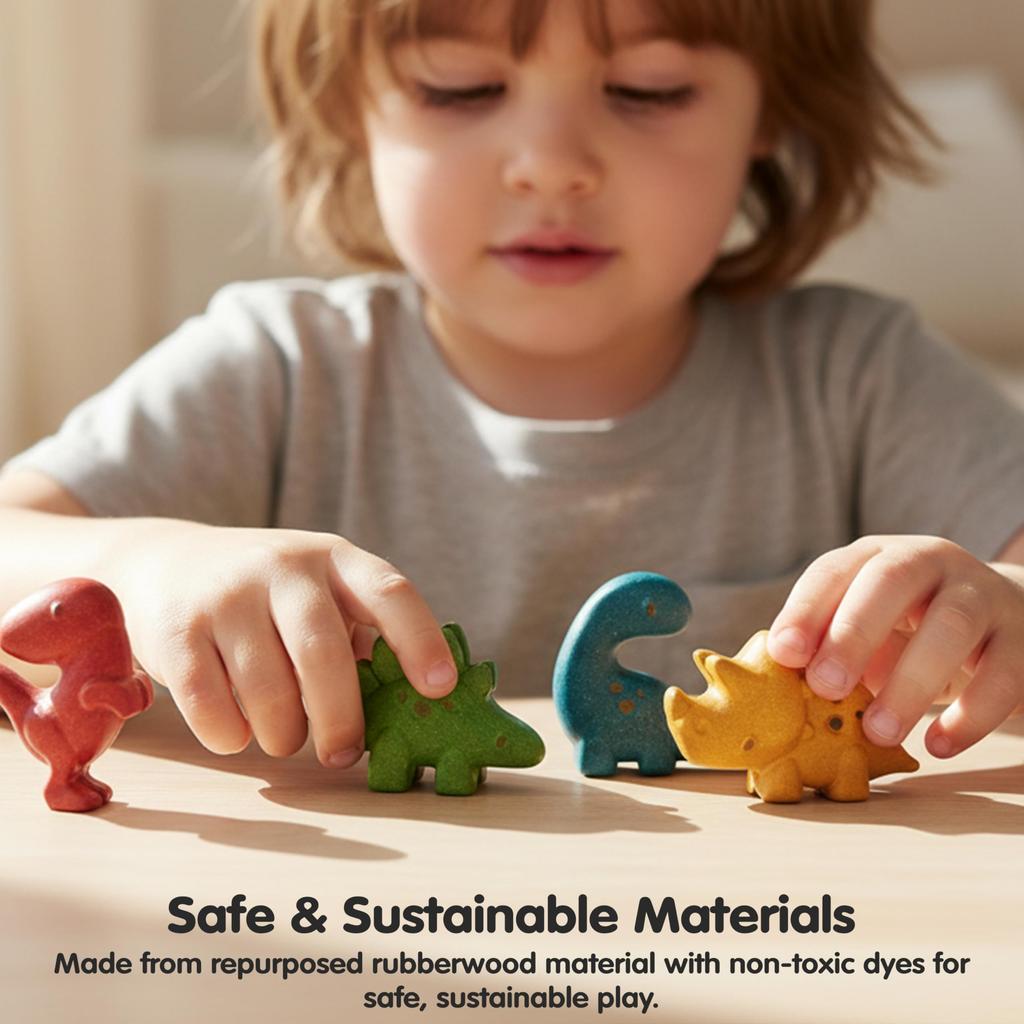 PlanToys Japan Dinosaur Set 6126