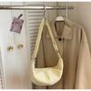 Korean version of simple nylon shoulder bag new foreign style plaid dumpling bag versatile casual light messenger bag women