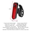 Mountain Bike Riding Gear Usb Bicycle Charging Tail Light Night Riding Warning Lights