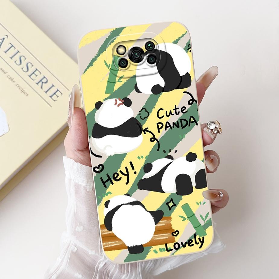 For Xiaomi Poco X3 NFC Case PocoX3 Pro Cute Funny Cartoon Cover Soft Silicone Case For Xiaomi Poco X3 Pro PocoX3 NFC Shell Coque