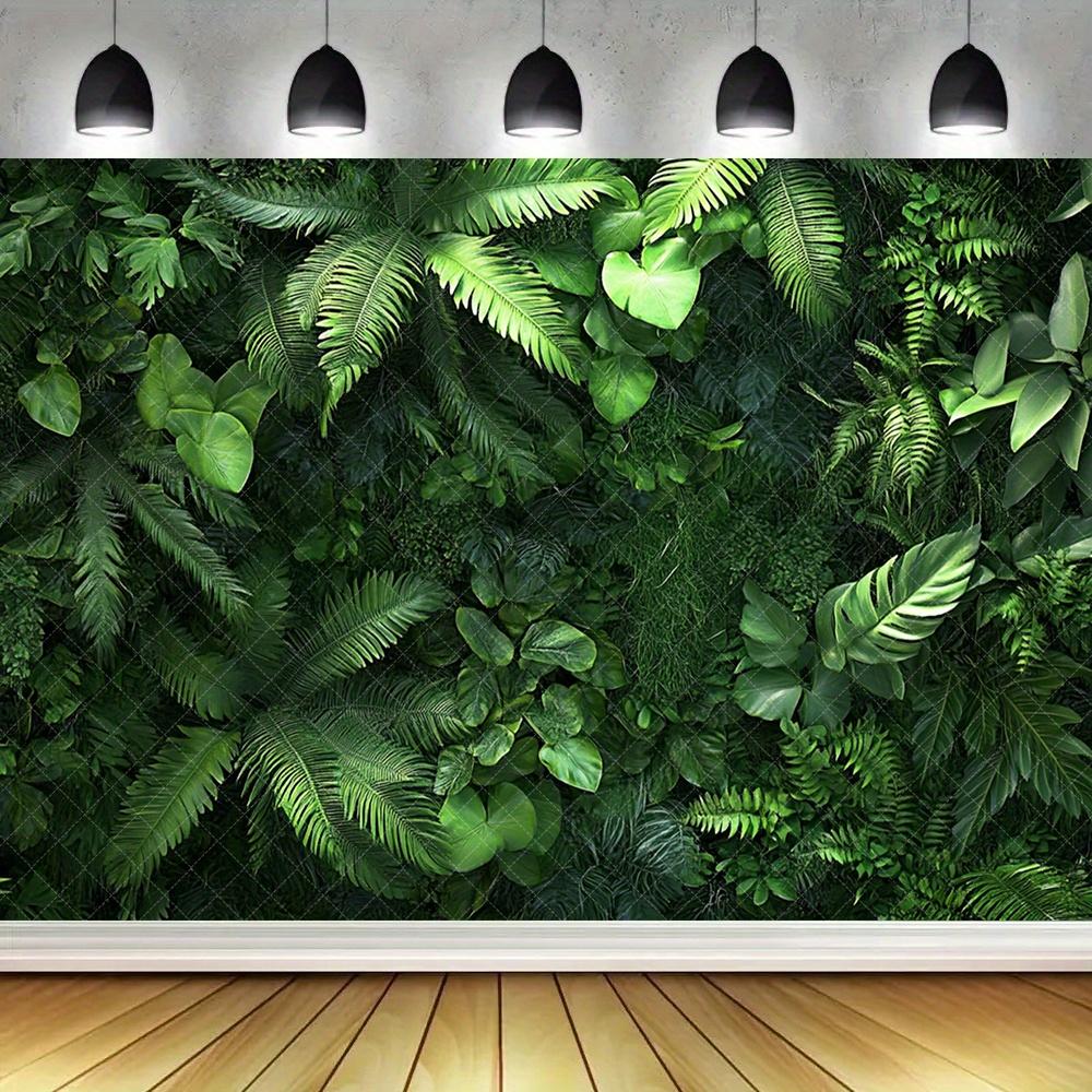 1pc Tropical Lush Greenery Print Tapestry, Bohemian Home Decor for Living Room or Bedroom, Holiday Gift with Free Installation Kit