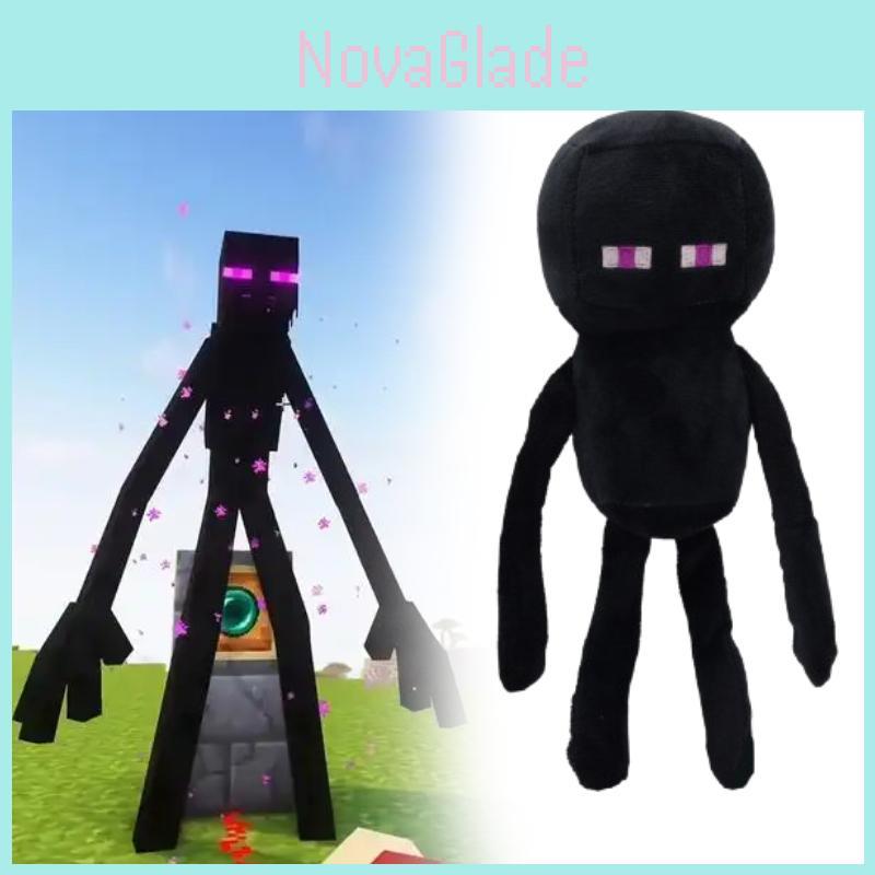 Minecraft Enderman Plush Toy With Pp Cotton Filling For Collectors And Kids