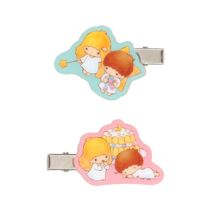 Sanrio Kiki & Lala 50th L Little Twin Stars Acrylic Multi-Clip (Aurora Retro)