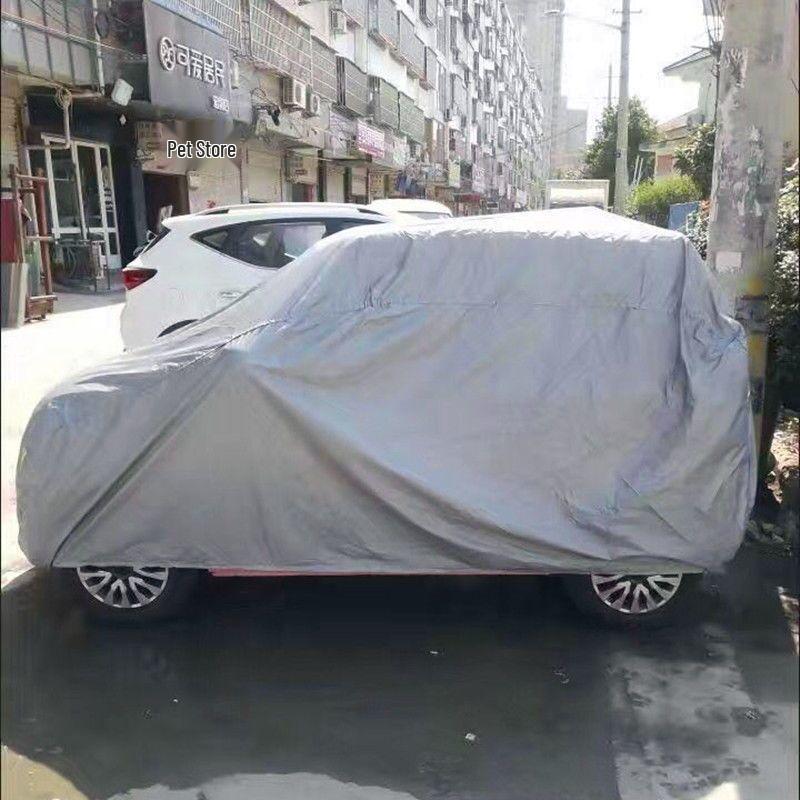 

All-Season Oxford Sedan Car Cover: Heat Insulation, Snowproof, Frost Protection Elderly Vehicle 3m