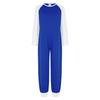 Mono Adaptativo Unisex para Niños con Necesidades Especiales, Bloque de Color, Cuello Redondo, Manga Larga, Espalda Anti-Tirones, Cremallera Trasera Invisible, Body para el Cuidado Diario