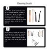 Coffee Machine Brush Set Grinder Dust Residue Cleaning Tools 4 Pieces Type 2