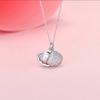 Fashion Choker Necklace Sea for Shell Pendant Necklace Gold Silver Chain Necklace for Women Mermaid Valentine Necklace